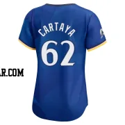 Diego Cartaya Women's Minnesota Twins Royal Limited 2024 City Connect Jersey