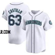Diego Castillo Men's Seattle Mariners White Limited Home Jersey