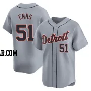 Dietrich Enns Youth Detroit Tigers Gray Limited Road Jersey