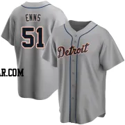 Dietrich Enns Youth Detroit Tigers Gray Replica Road Jersey