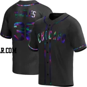 Dillon Maples Youth Chicago Cubs Black Holographic Replica Alternate Jersey