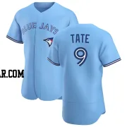Dillon Tate Men's Toronto Blue Jays Blue Authentic Powder Alternate Jersey
