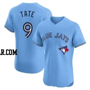 Dillon Tate Men's Toronto Blue Jays Blue Elite Powder Alternate Jersey