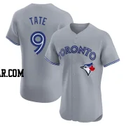 Dillon Tate Men's Toronto Blue Jays Gray Elite Road Jersey