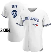 Dillon Tate Men's Toronto Blue Jays White Authentic Home Jersey