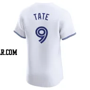 Dillon Tate Men's Toronto Blue Jays White Elite Home Jersey