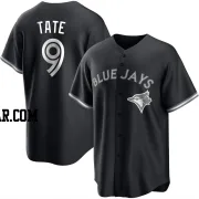 Dillon Tate Youth Toronto Blue Jays Black/White Replica Jersey