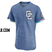 DJ Herz Men's Washington Nationals Blue Elite 2025 City Connect Jersey