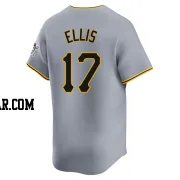 Dock Ellis Men's Pittsburgh Pirates Gray Limited Away Jersey
