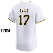 Dock Ellis Men's Pittsburgh Pirates White Elite Home Jersey