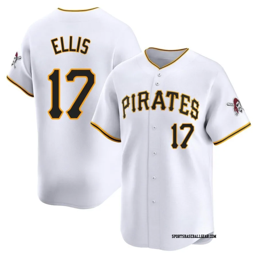 Dock Ellis Men's Pittsburgh Pirates White Limited Home Jersey