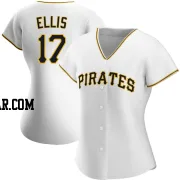 Dock Ellis Women's Pittsburgh Pirates White Replica Home Jersey