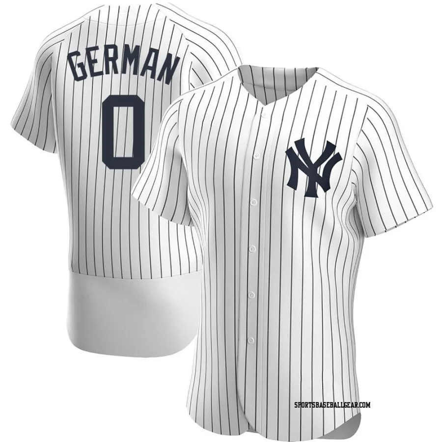 Domingo German Men's New York Yankees White Authentic Home Jersey