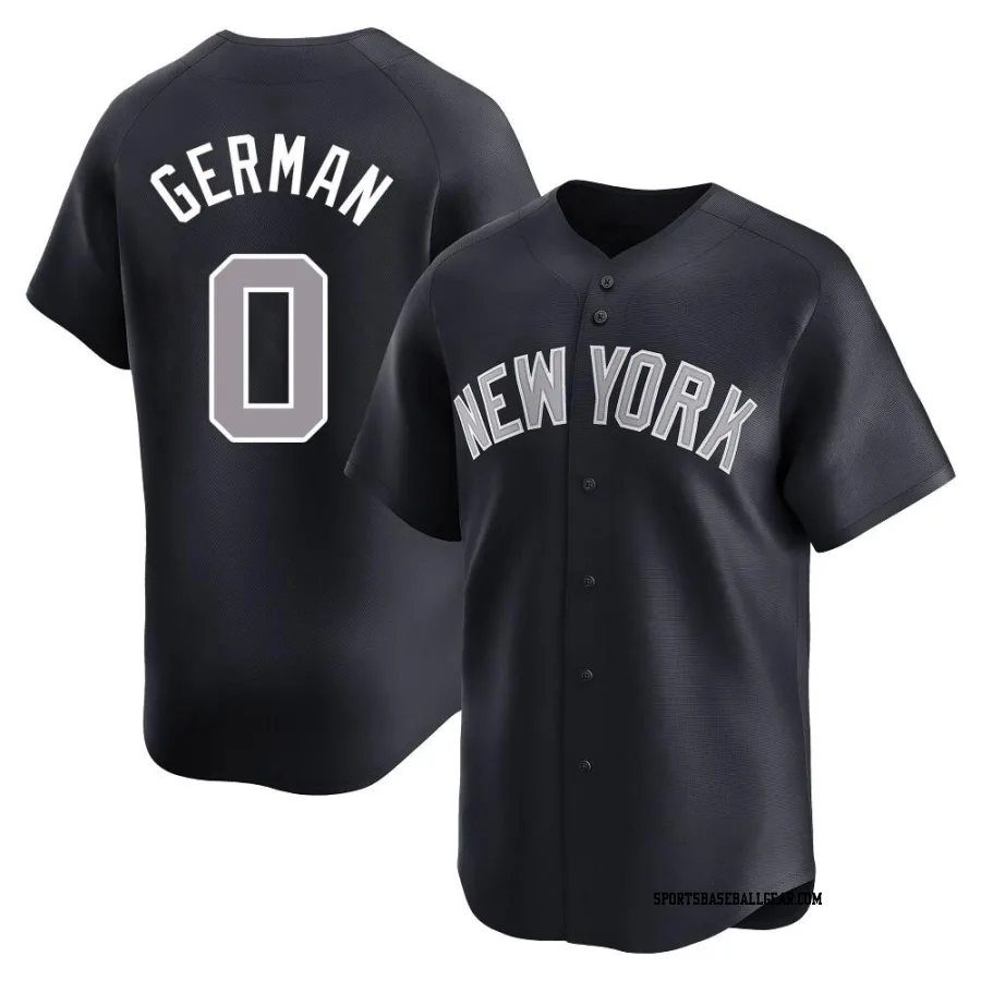 Domingo German Youth New York Yankees Navy Limited Alternate Jersey