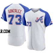 Domingo Gonzalez Men's Atlanta Braves White Authentic 2023 City Connect Jersey