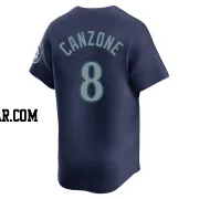 Dominic Canzone Youth Seattle Mariners Navy Limited Road Jersey