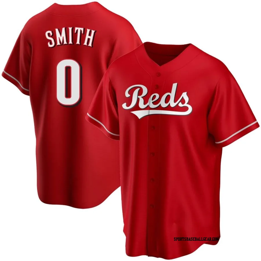 Dominic Smith Men's Cincinnati Reds Red Replica Alternate Jersey