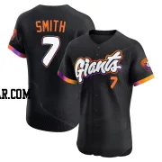 Dominic Smith Men's San Francisco Giants Anthracite Elite 2025 City Connect Jersey