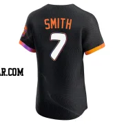 Dominic Smith Men's San Francisco Giants Anthracite Elite 2025 City Connect Jersey