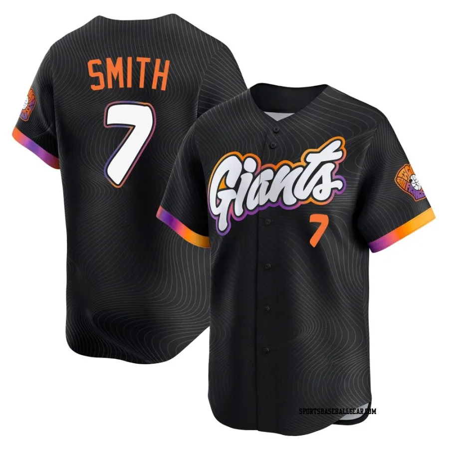 Dominic Smith Men's San Francisco Giants Anthracite Limited 2025 City Connect Jersey