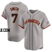 Dominic Smith Men's San Francisco Giants Gray Limited Away Jersey