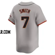 Dominic Smith Men's San Francisco Giants Gray Limited Away Jersey