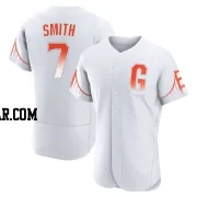 Dominic Smith Men's San Francisco Giants White Authentic 2021 City Connect Jersey
