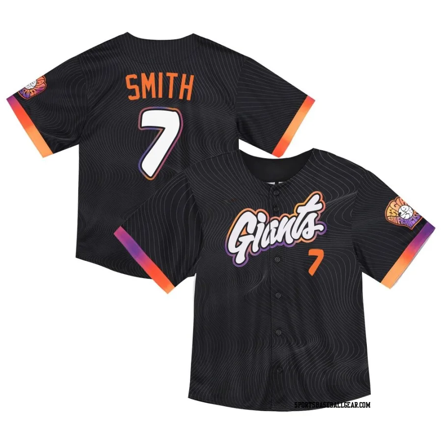 Dominic Smith Toddler San Francisco Giants Anthracite Limited 2025 City Connect Jersey