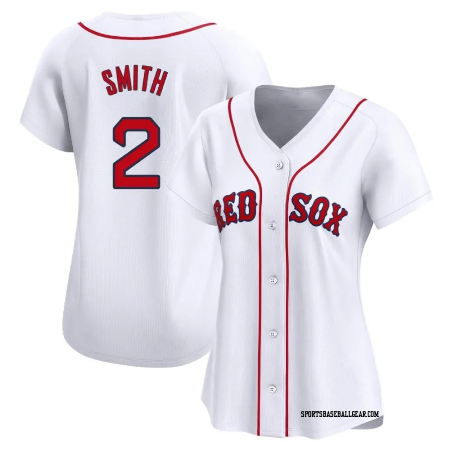 Dominic Smith Women's Boston Red Sox White Limited Home Jersey