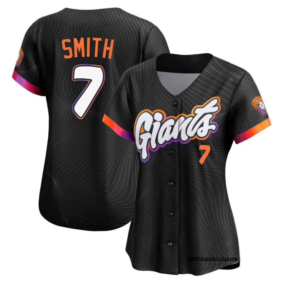 Dominic Smith Women's San Francisco Giants Anthracite Limited 2025 City Connect Jersey