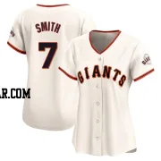 Dominic Smith Women's San Francisco Giants Cream Limited Home Jersey