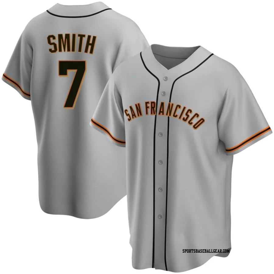 Dominic Smith Youth San Francisco Giants Gray Replica Road Jersey