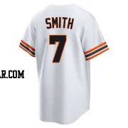 Dominic Smith Youth San Francisco Giants White Limited Throwback Cooperstown Collection Jersey