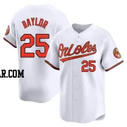 Don Baylor Men's Baltimore Orioles White Limited Home Jersey