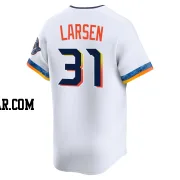 Don Larsen Men's Houston Astros White Limited 2025 City Connect Jersey