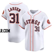 Don Larsen Youth Houston Astros White Limited Home Jersey