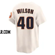 Don Wilson Men's Houston Astros Cream Limited Throwback Cooperstown Collection Jersey