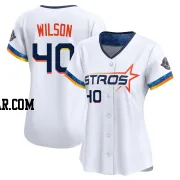 Don Wilson Women's Houston Astros White Limited 2025 City Connect Jersey