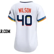 Don Wilson Women's Houston Astros White Limited 2025 City Connect Jersey