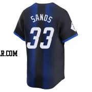 Donny Sands Youth Detroit Tigers Blue Limited 2024 City Connect Jersey