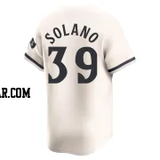 Donovan Solano Men's Minnesota Twins Cream Limited Alternate Jersey