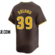 Donovan Solano Men's San Diego Padres Brown Limited Away Jersey