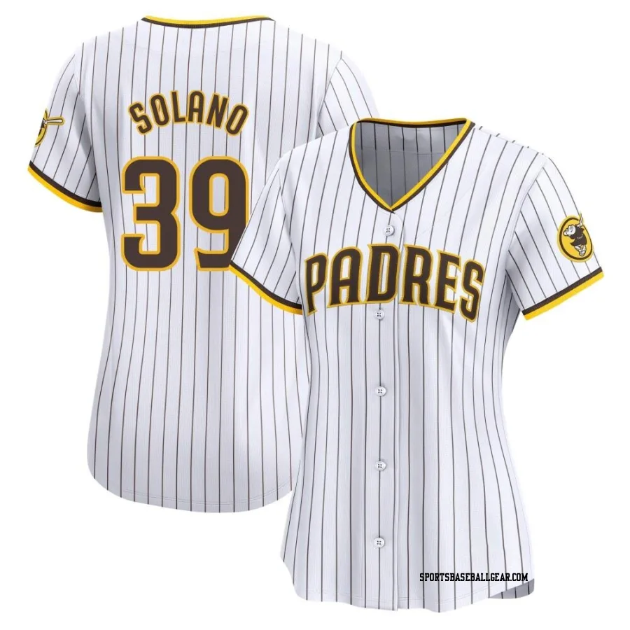 Donovan Solano Women's San Diego Padres White Limited Home Jersey