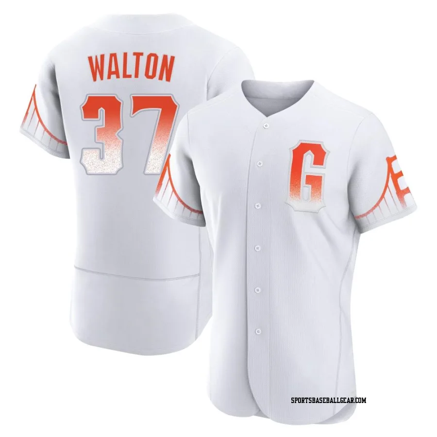 Donovan Walton Men's San Francisco Giants White Authentic 2021 City Connect Jersey
