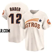 Doug Rader Men's Houston Astros Cream Limited Throwback Cooperstown Collection Jersey