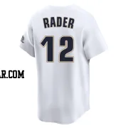Doug Rader Men's Houston Astros White Limited Throwback Cooperstown Collection Jersey