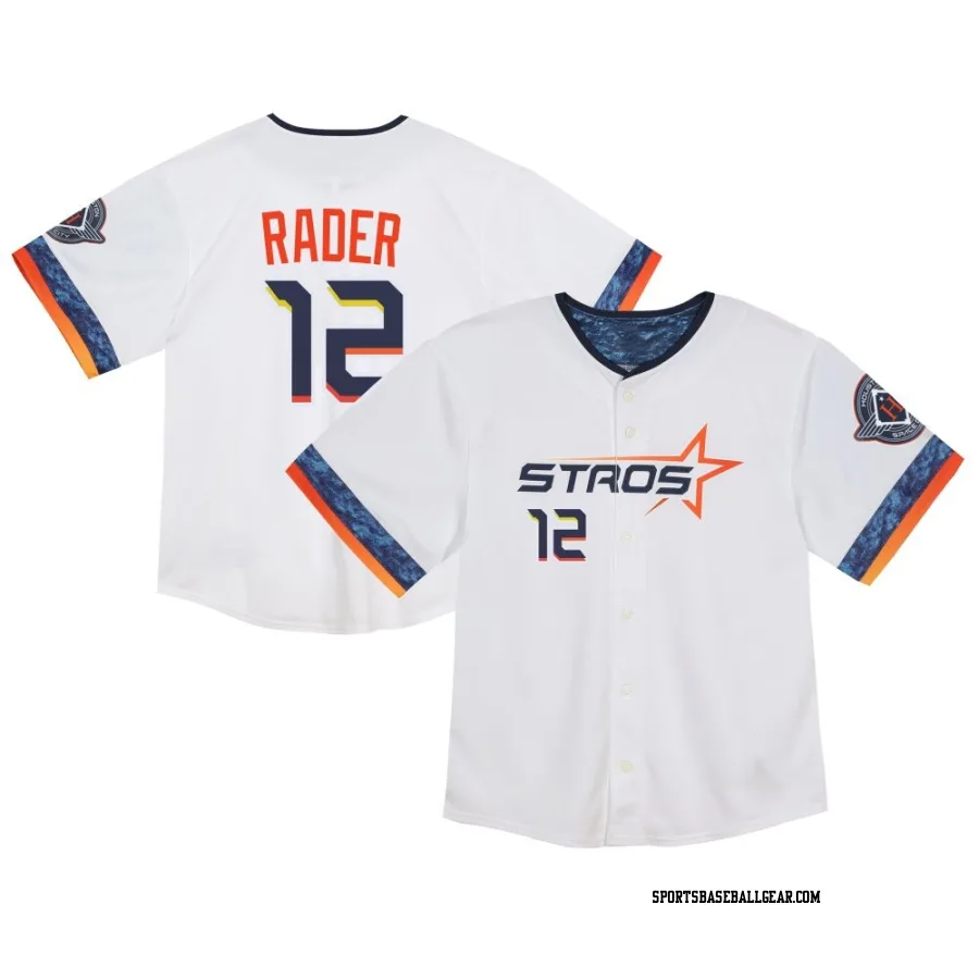 Doug Rader Toddler Houston Astros White Limited 2025 City Connect Jersey