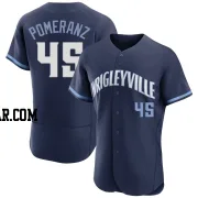 Drew Pomeranz Men's Chicago Cubs Navy Authentic 2021 City Connect Jersey
