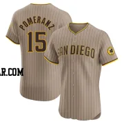 Drew Pomeranz Men's San Diego Padres Brown Elite Alternate Jersey