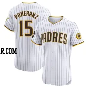 Drew Pomeranz Men's San Diego Padres White Elite Home Patch Jersey